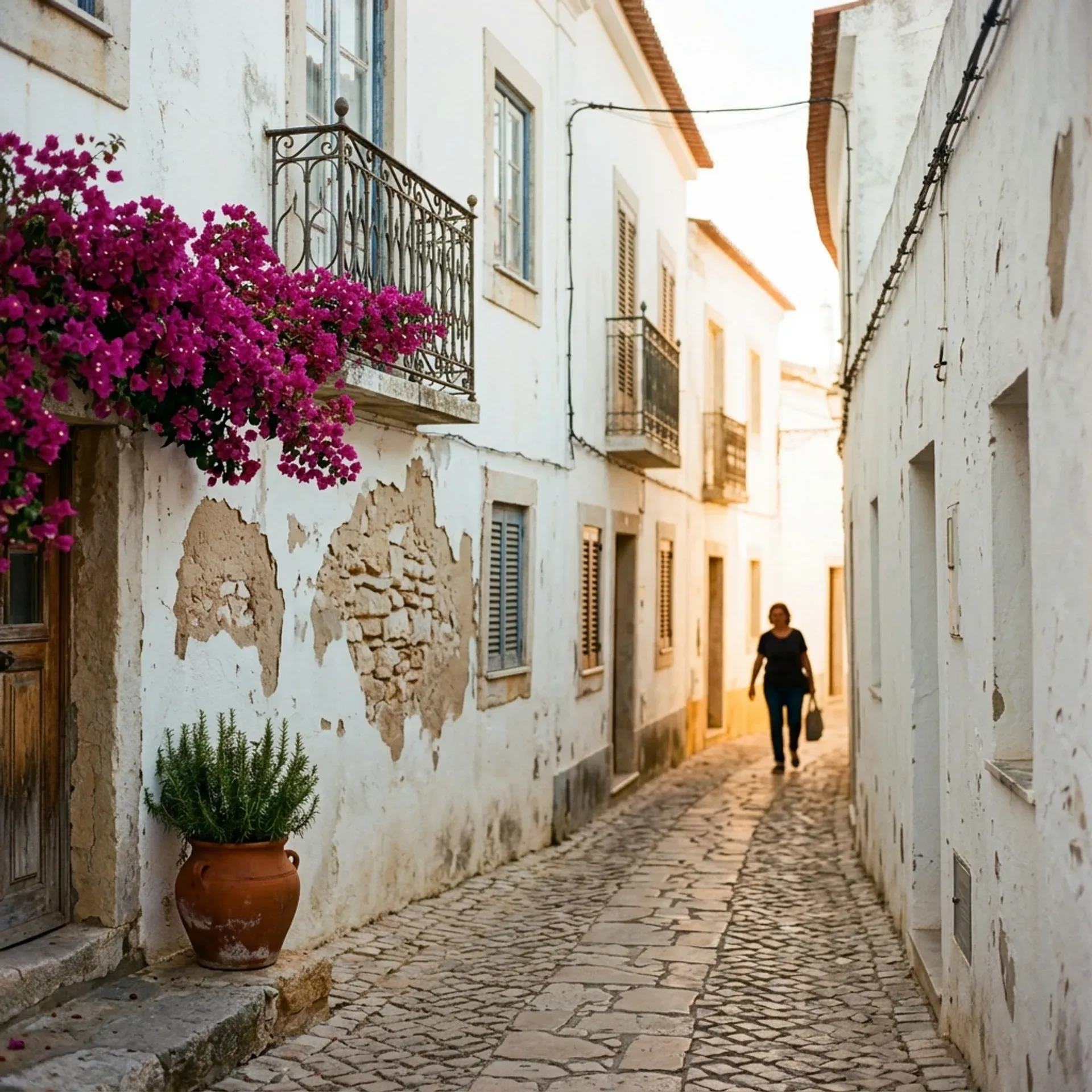 Vy över Albufeira