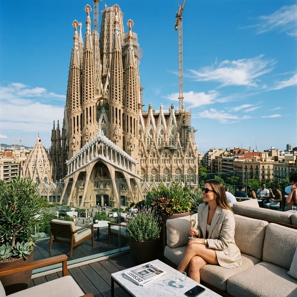 Stämningsbild från Barcelona