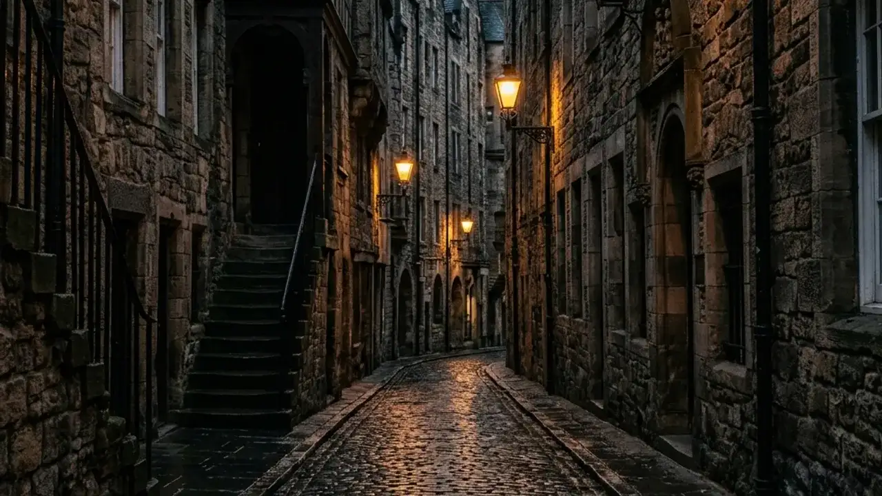 Vy över Edinburgh
