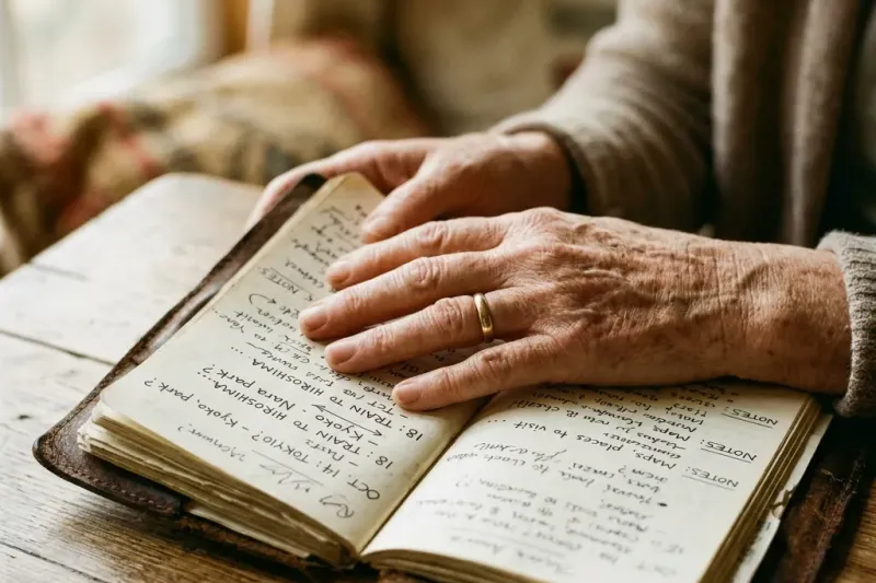 Stämningsbild för pensionär utomlands
