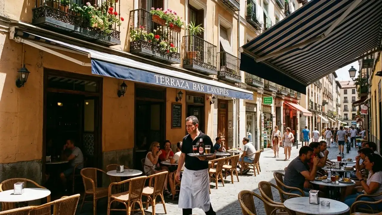 Vy över Madrid