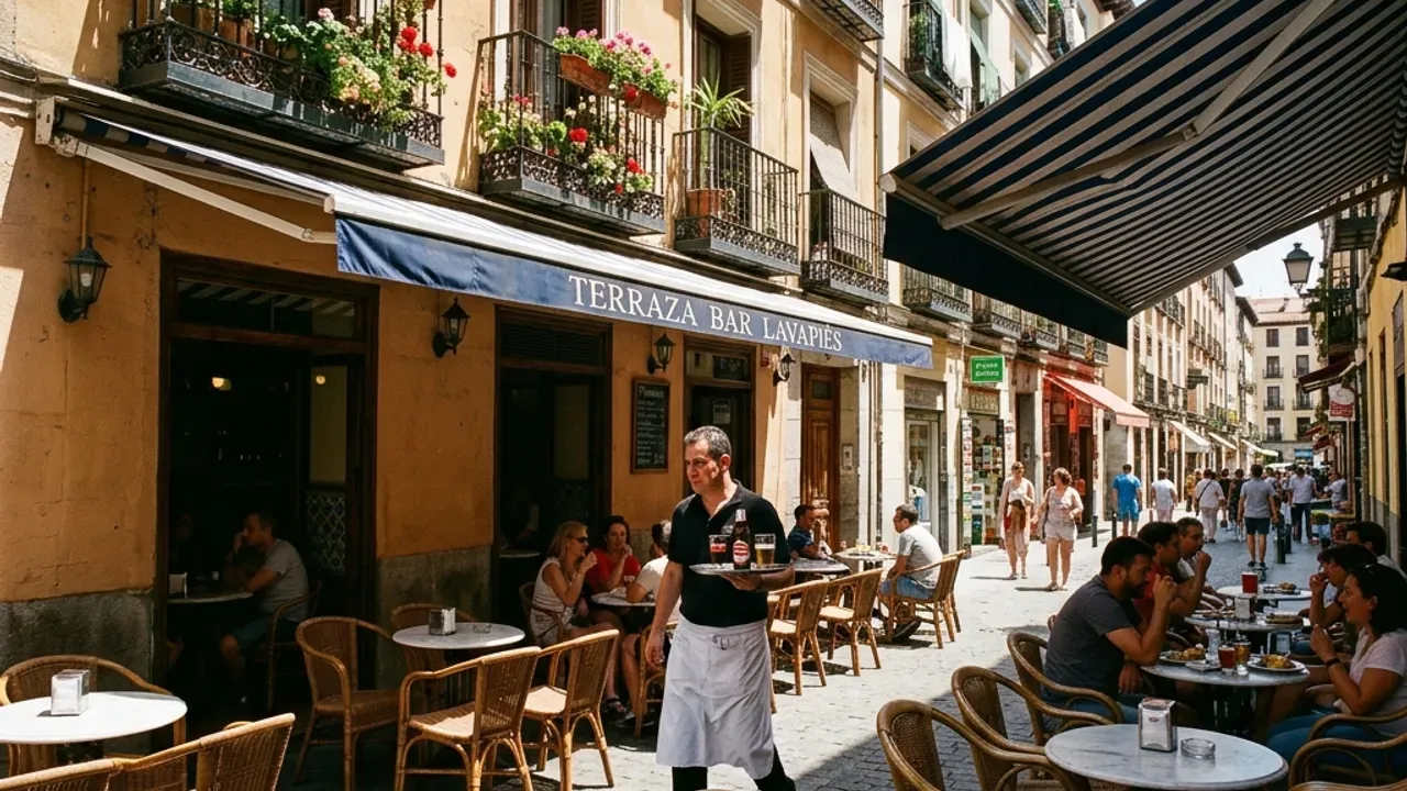 Vy över Madrid
