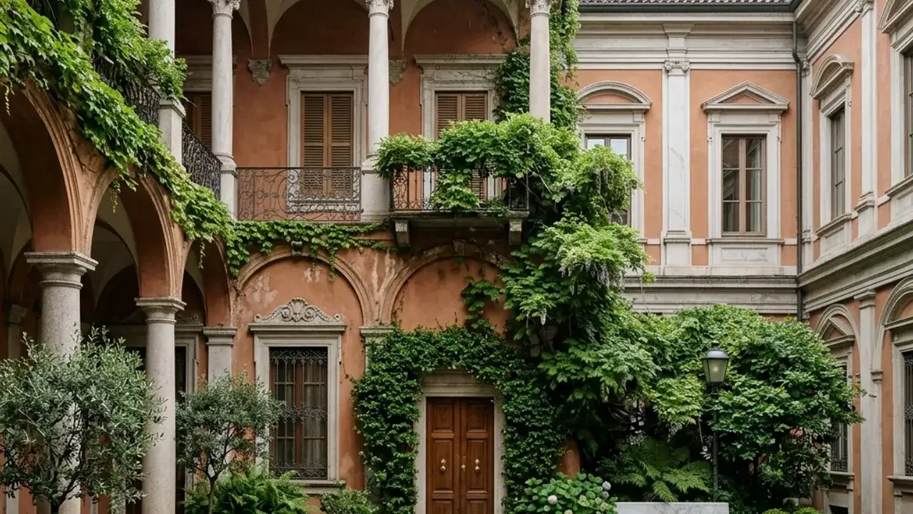 Vy över Milano