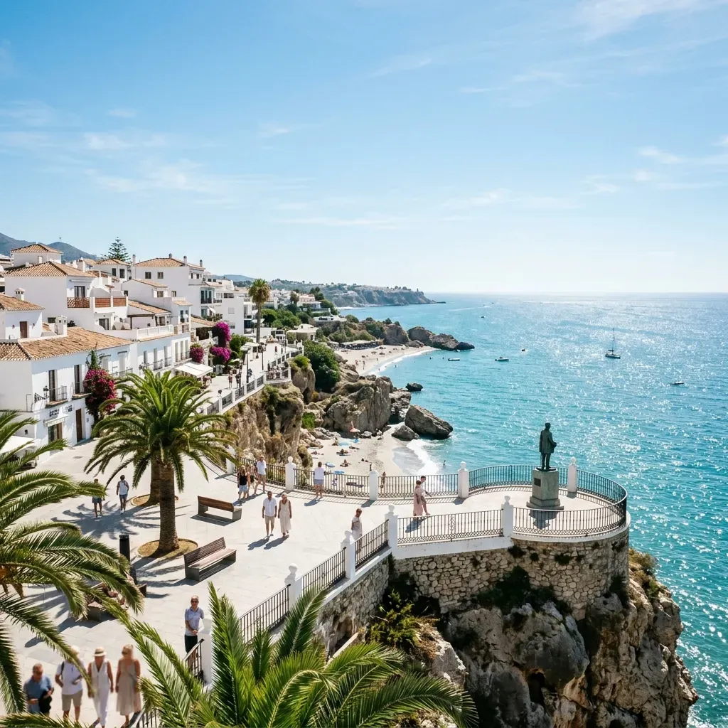 Stämningsbild från Nerja