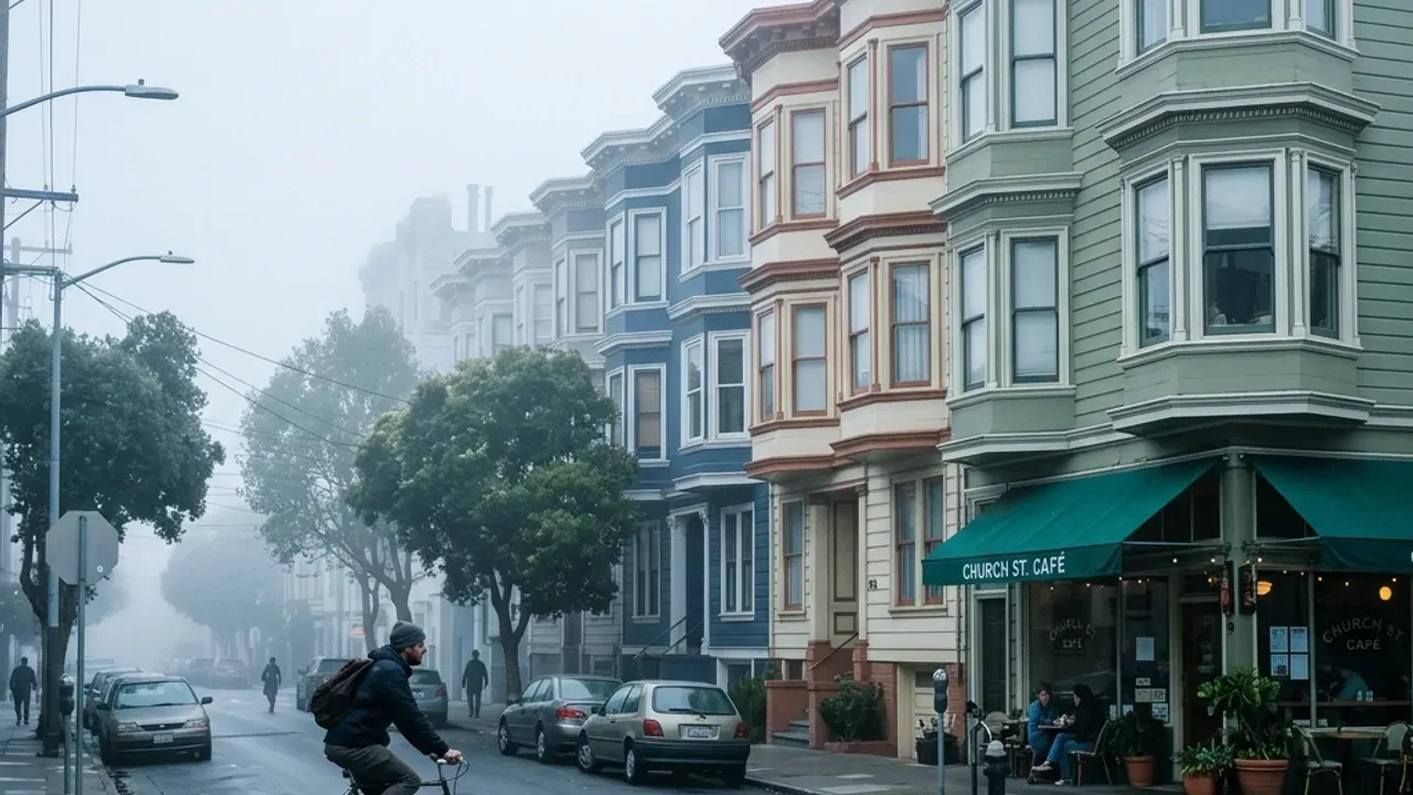 Vy över San Francisco