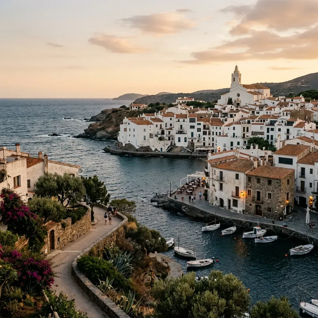 Vy över Spanien