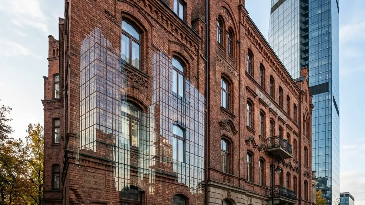 Vy över Warszawa